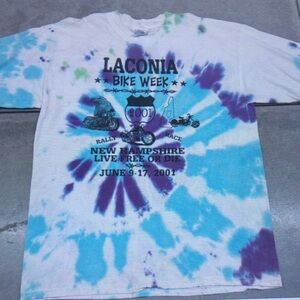 Tie-Dye Laconia Bike Week T-Shirt